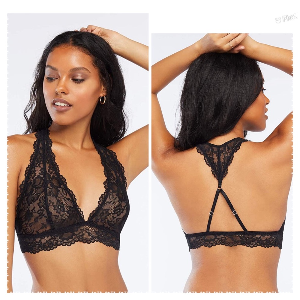 Savage X fenty WOMENS flora lace bralette